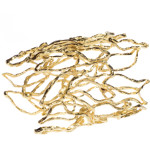 Fossili, bracciale, bronzo dorato